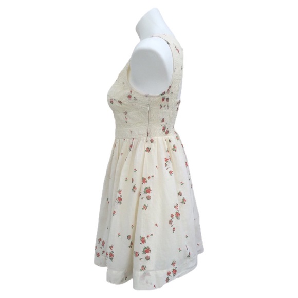 Free People floral print sleeveless mini dress - Picture 2 of 11